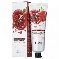 картинка Jigott Real Moisture Pomegranate Крем для рук с экстрактом граната от магазина