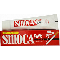 картинка Smoca Pink Зубная паста для курильщиков мята, зелень от магазина