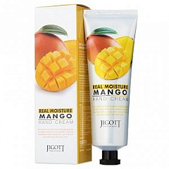 картинка Jigott Real Moisture Mango Крем для рук с экстрактом манго от магазина