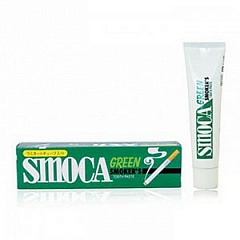 картинка Smoca Green Зубная паста для курильщиков мята, эвкалипт от магазина